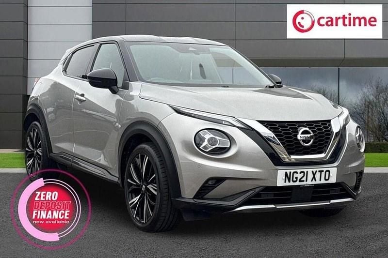 Silver Used 2021 Nissan Juke Tekna+ SUV | £14,990 (Fair price) - Image 1/4