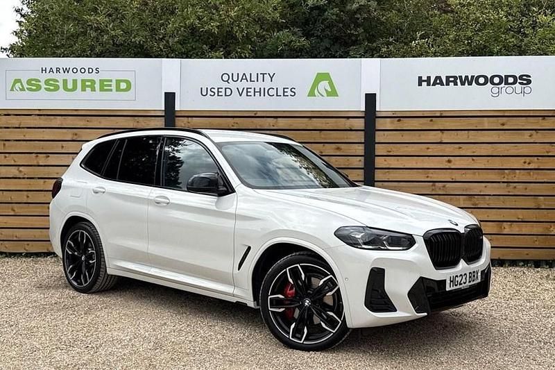 White Used 2023 BMW X3 M Sport SUV | £44,690 (Good price) - Image 1/1