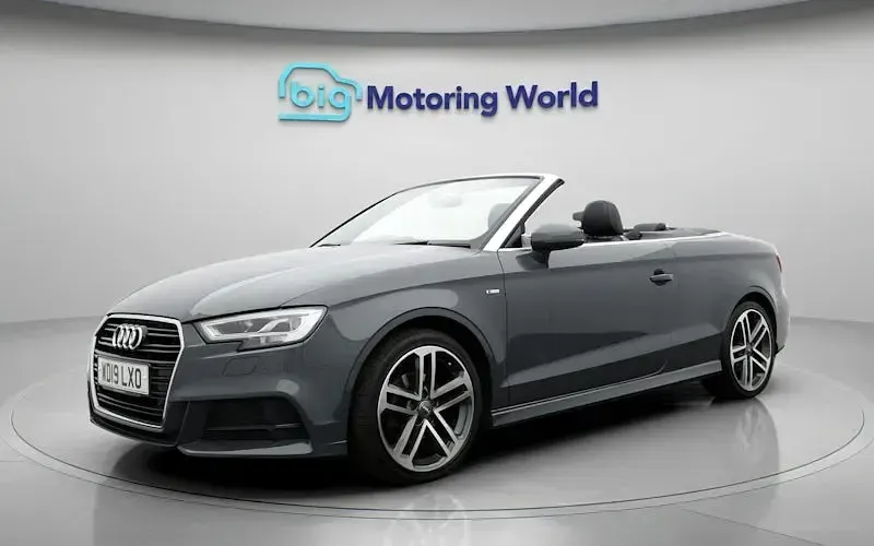 Used Audi A3 Cabriolet S-Line 150 HP (110 kW) 2019 Grey Cabriolet