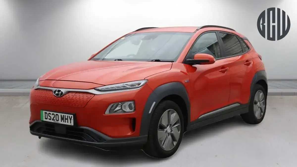 Used Hyundai Kona Premium 2020 Orange SUV