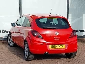 Used Vauxhall Corsa 100 HP (73 kW) 2014 Red Hatchback