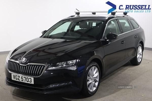 Used Skoda Superb SE 2021 Black Estate