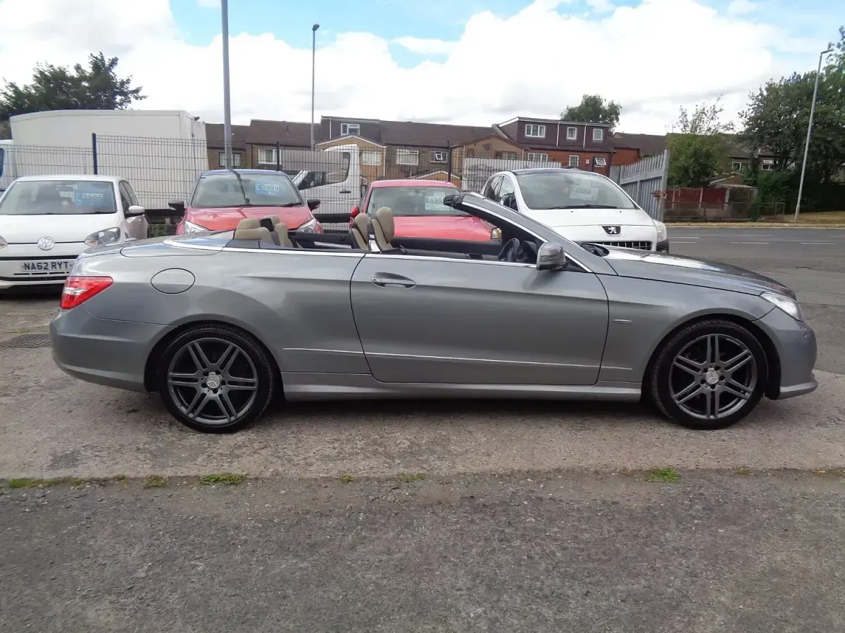 Used Mercedes E220 2012 Silver Cabriolet