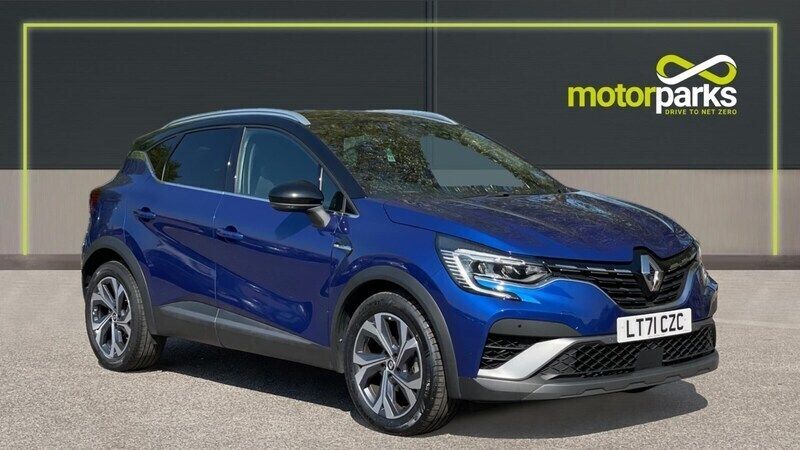 Blue/black Used 2021 Renault Captur R.S. SUV | £12,250 (Good price) - Image 1/4