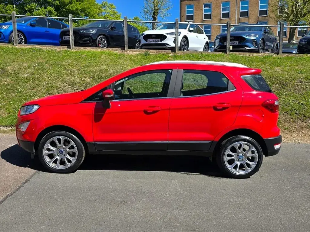Used Ford Ecosport Titanium 2019 Red SUV