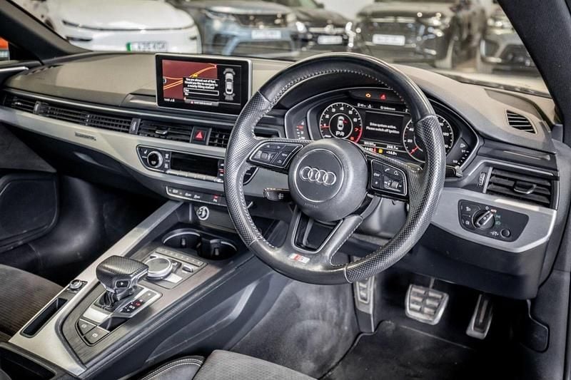 Used Audi A5 S-Line 252 HP (185 kW) 2018 Grey Coupe