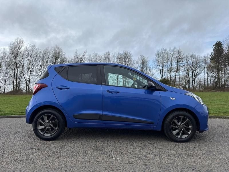 Used Hyundai i10 GO! 2018 Blue Hatchback