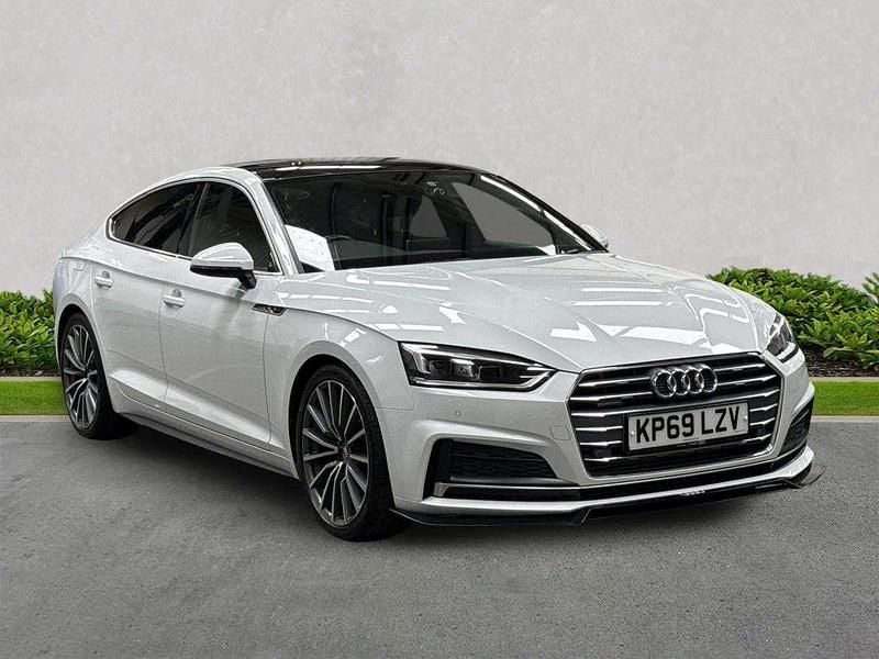 Used Audi A5 S-Line 2019 White Coupe