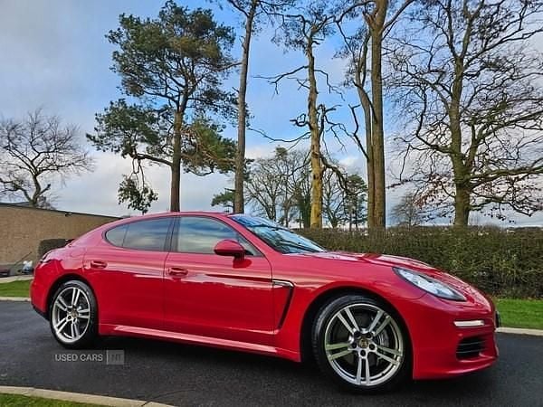 Used Porsche Panamera 300 HP (220 kW) 2014 Maroon Sedan