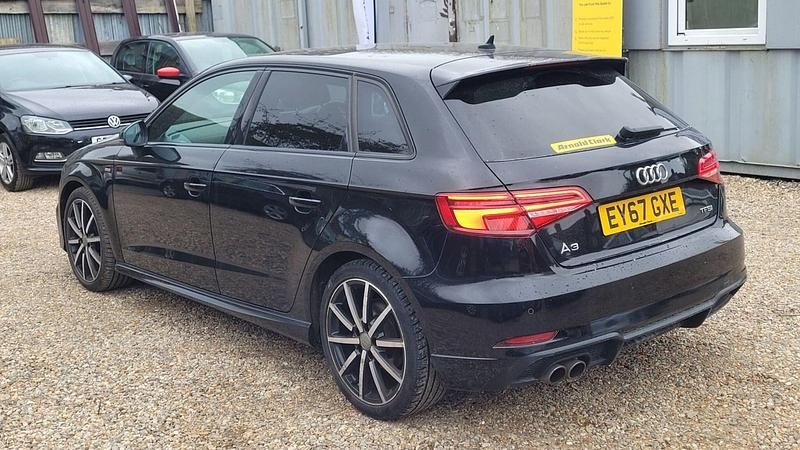 Used Audi A3 Sportback Black Edition 150 HP (110 kW) 2017 Black Hatchback