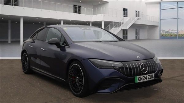 Blue Used 2024 Mercedes EQE AMG 53 AMG Sedan | £60,995 - Image 1/1
