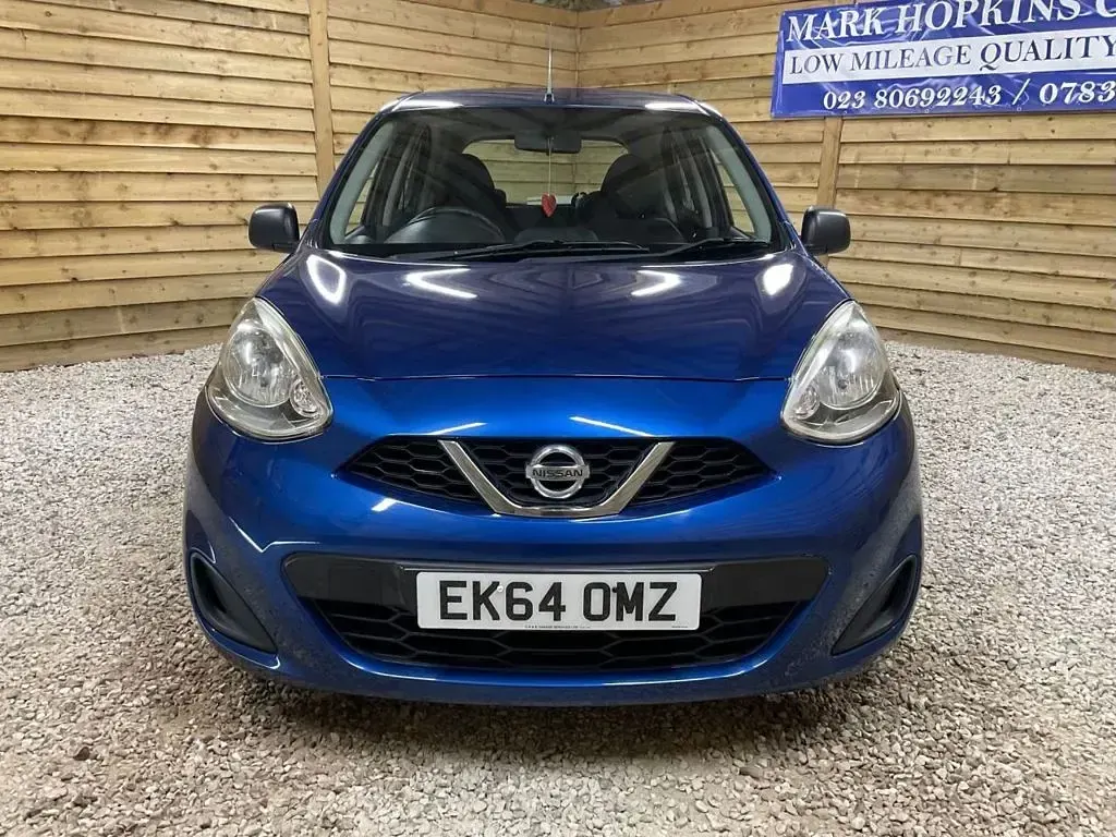 Used Nissan Micra Visia 80 HP (58 kW) 2014 Blue Hatchback
