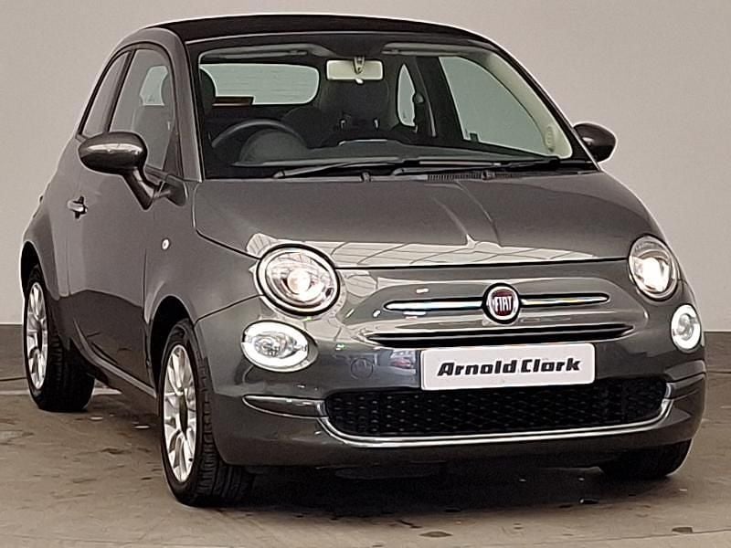 Used Fiat 500C Pop Star 69 HP (50 kW) 2018 Grey Cabriolet
