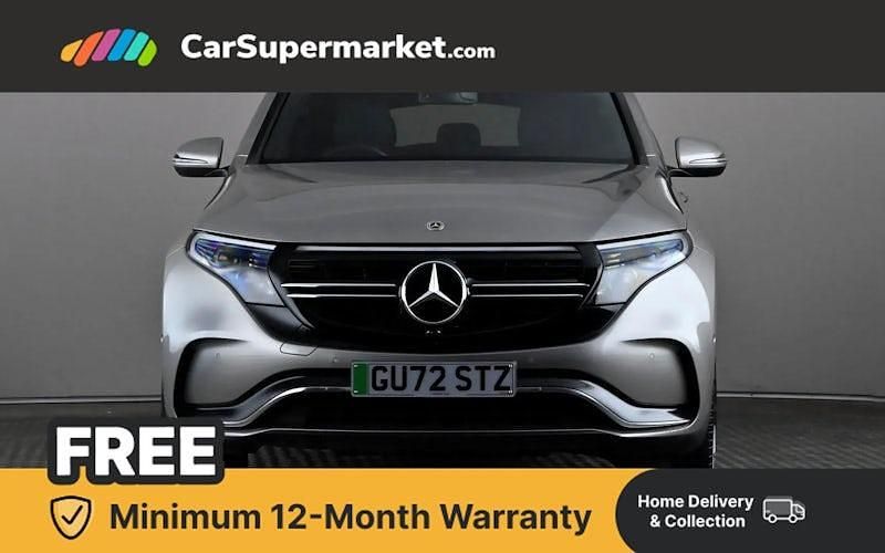 Used Mercedes EQC400 AMG line 300 kW (408 HP) 2022 Silver SUV