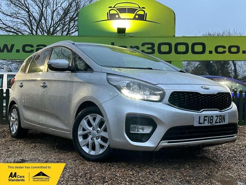 Used Kia Carens 139 HP (102 kW) 2018 Silver MPV