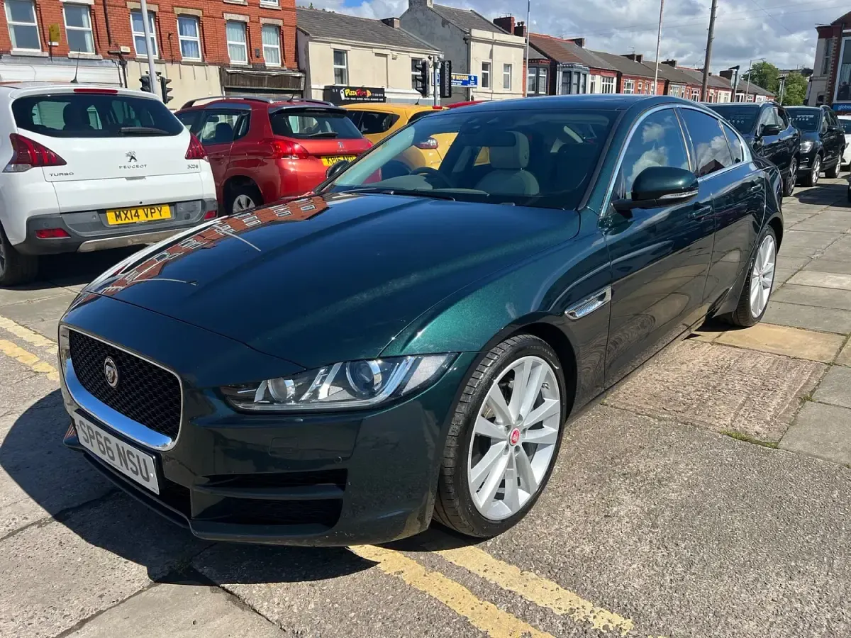 Used Jaguar XE Portfolio 2016 Green Sedan