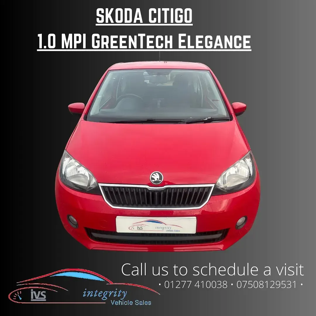 Used Skoda Citigo Elegance 2014 Red Hatchback