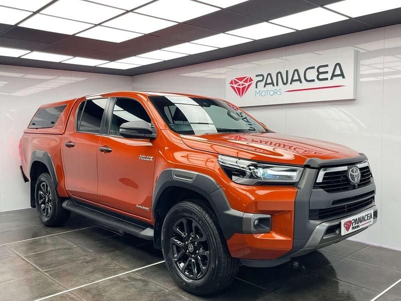 Orange Used 2023 Toyota HiLux Luxury Pickup | £27,990 (Good price) - Image 1/4