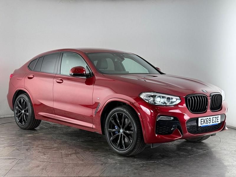 Used BMW X4 M Sport 190 HP (139 kW) 2019 Red SUV