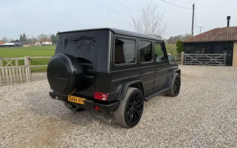 Usado Mercedes G350 211 HP (155 kW) 2014 Prateado SUV