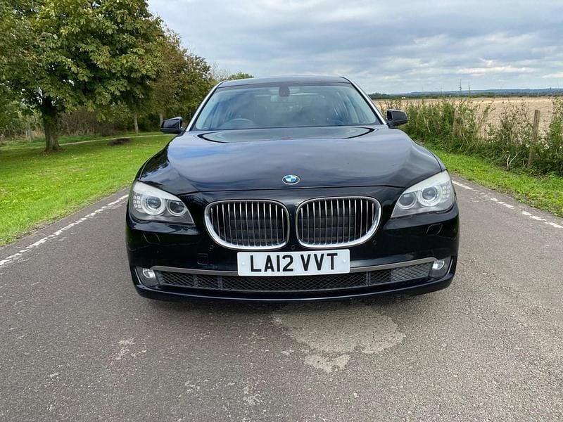 Used BMW 740L Luxury Line 2015 Black Sedan