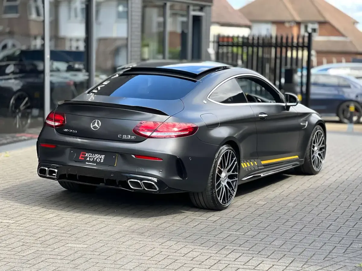 Used Mercedes C63S AMG Edition 2022 Grey Coupe