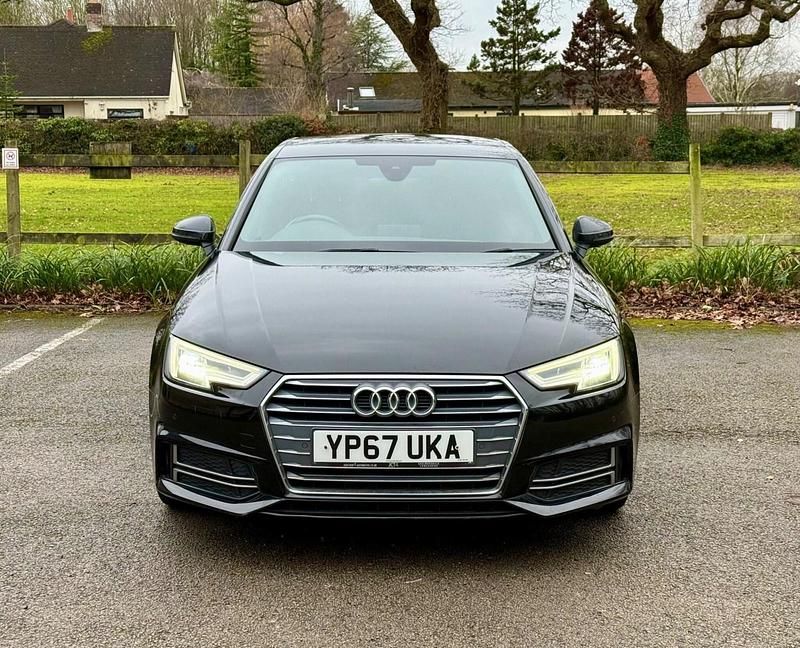 Used Audi A4 S-Line 150 HP (110 kW) 2017 Black Sedan