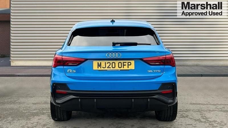 Used Audi Q3 Comfort 150 HP (110 kW) 2020 Blue SUV