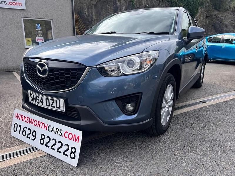 Blue Used 2014 Mazda CX-5 SUV | £6,795 (Fair price) - Image 1/4