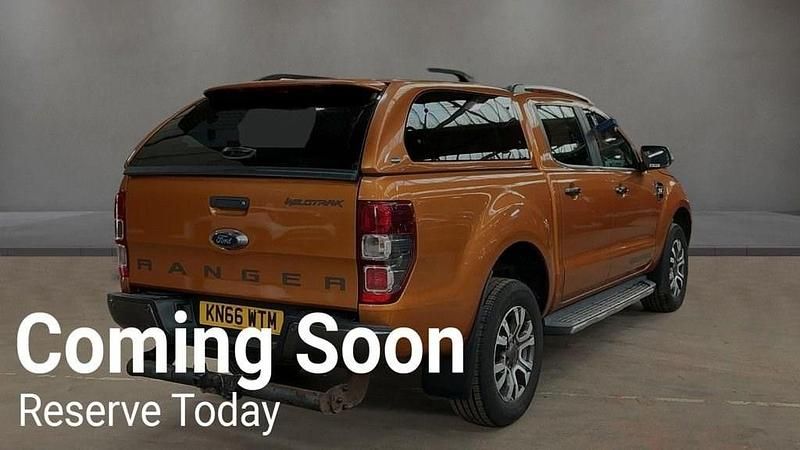 Used Ford Ranger Wildtrack 2016 Orange Pickup