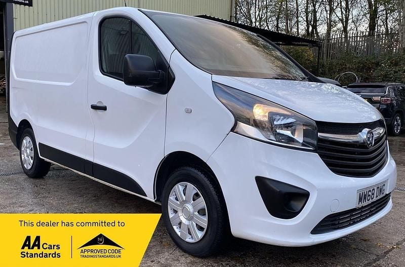 White Used 2018 Vauxhall Vivaro Van | £8,995 (Fair price) - Image 1/2