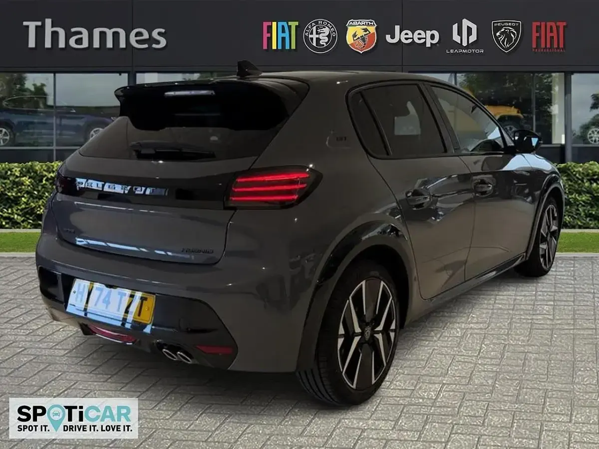 Used Peugeot 208 GT 134 HP (98 kW) 2025 Grey Hatchback