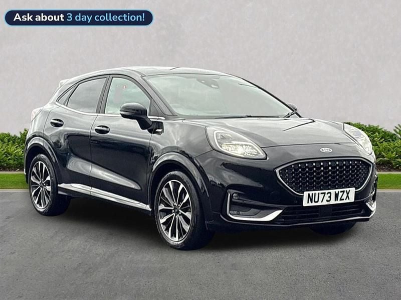 Black Used 2023 Ford Puma ST-Line Hatchback | £19,999 (Fair price) - Image 1/4