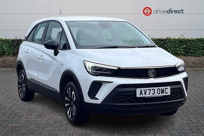 Used Vauxhall Crossland Design Edition 110 HP (80 kW) 2023 White SUV