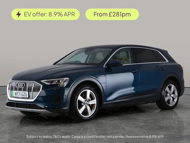 Blue Used 2021 Audi e-tron Advanced SUV | £17,070 (Good price) - Image 1/2