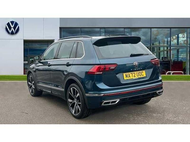 Used VW Tiguan R-line 150 HP (110 kW) 2022 Nightshade blue metallic SUV