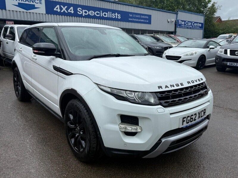 White Used 2012 Land Rover Range Rover evoque Dynamic Estate | £7,500 (Fair price) - Image 1/4
