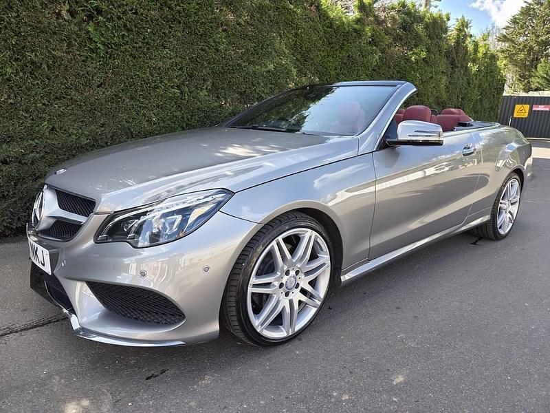 Used Mercedes E350 AMG Line Premium 2016 Silver Cabriolet