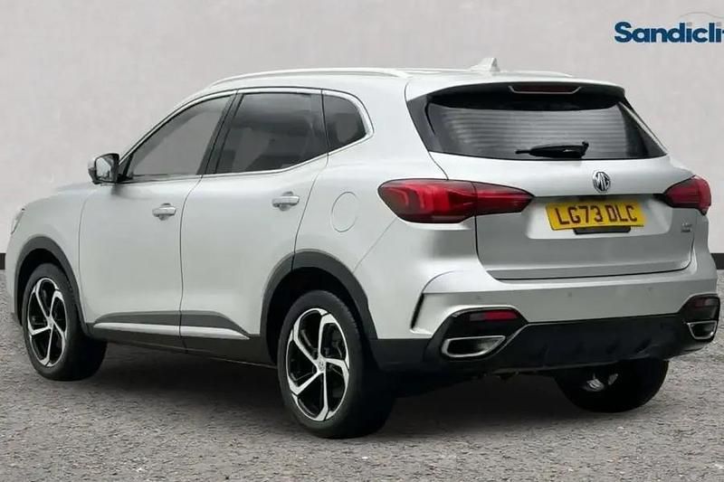 Used MG HS Trophy 258 HP (189 kW) 2023 Metallic  cosmic silver SUV