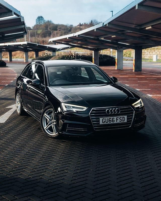 Used Audi A4 S-Line 190 HP (139 kW) 2016 Black Estate