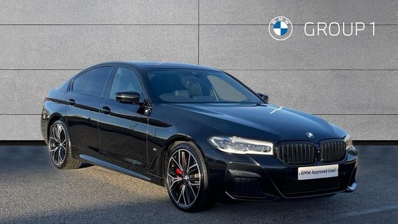 Used BMW 530 M Sport 286 HP (210 kW) 2021 Black Sedan