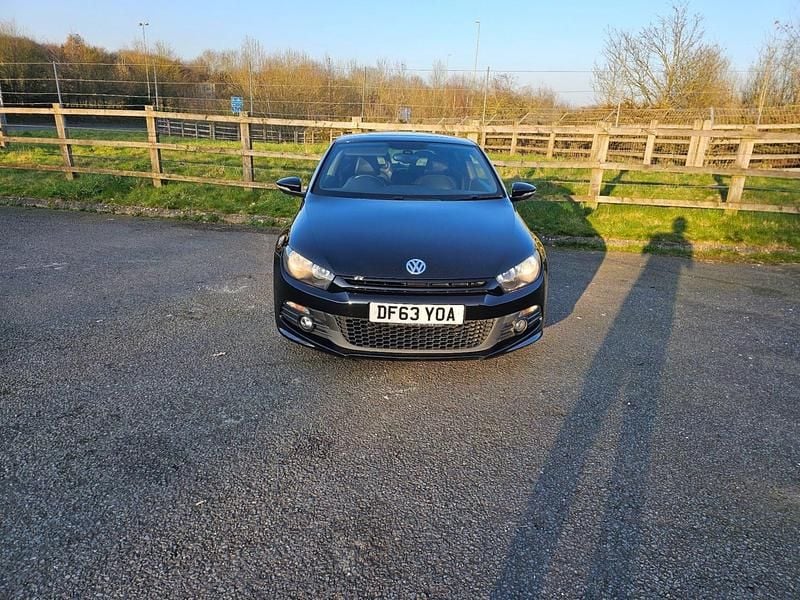 Used VW Scirocco R-line 177 HP (130 kW) 2014 Black Coupe