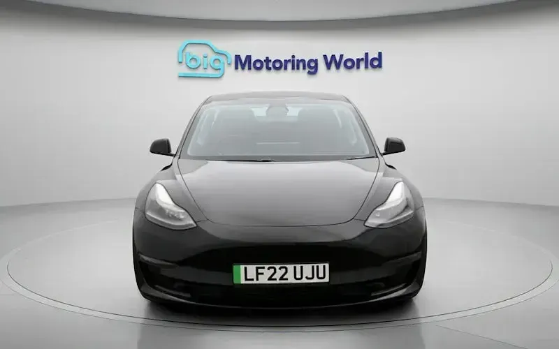 Used Tesla Model 3 Long Range AWD 258 kW (351 HP) 2022 Black Sedan