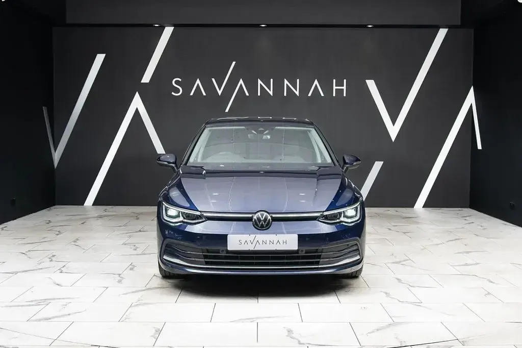 Usado VW Golf VII Style 150 HP (110 kW) 2021 Azul Citadino