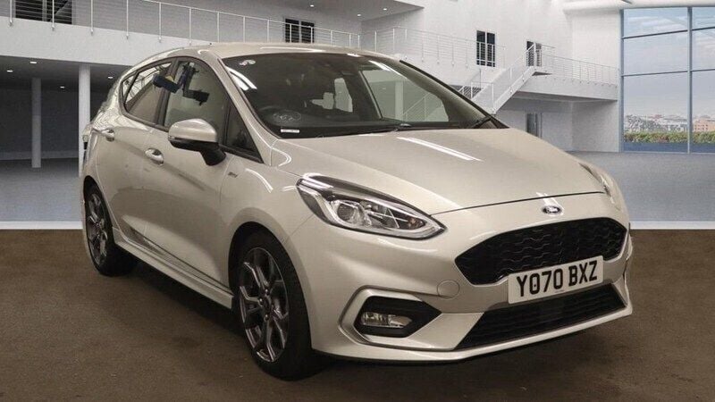 Silver Used 2021 Ford Fiesta ST-Line Hatchback | £12,999 (Fair price) - Image 1/4