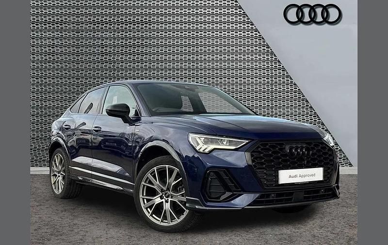 Used Audi Q3 Black Edition 150 HP (110 kW) 2023 Blue SUV