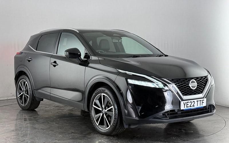 Black Used 2022 Nissan Qashqai Tekna SUV | £17,500 (Fair price) - Image 1/3