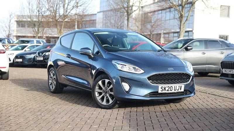 Used Ford Fiesta Trend 95 HP (69 kW) 2020 Blue Hatchback