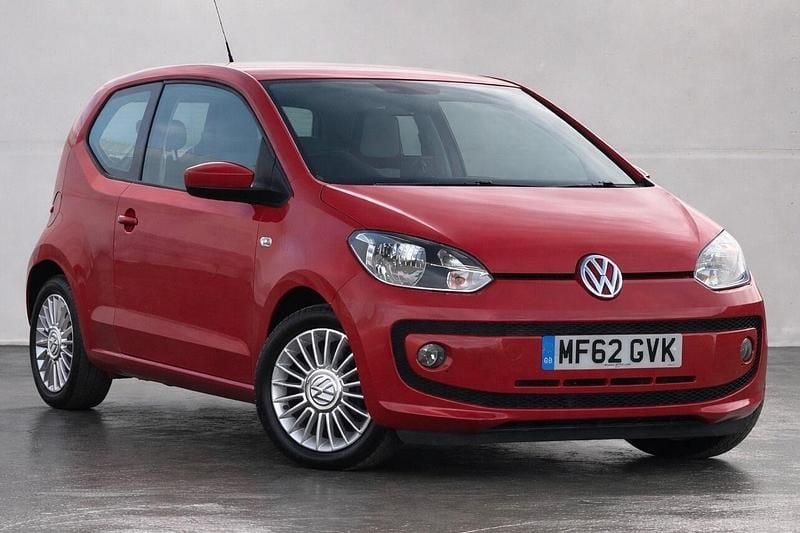 Used VW up! high up! 75 HP (55 kW) 2012 Red Hatchback