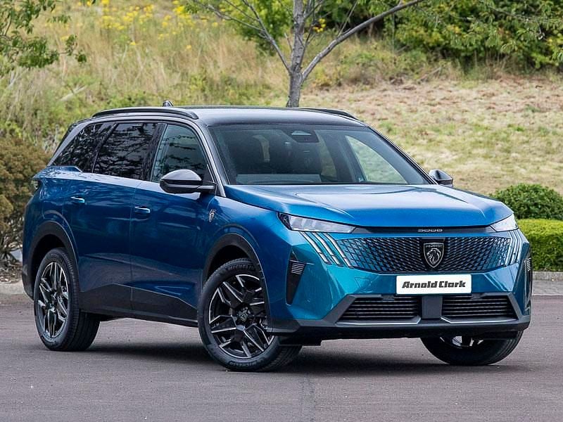 Blue New 2025 Peugeot 5008 GTi MPV | £33,998 (Fair price) - Image 1/4